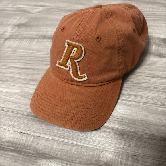 Remington Hat Cap Orange Spellout Logo Made in USA - Picture 1 of 5
